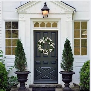 Dogwood Faux Floral Wreath